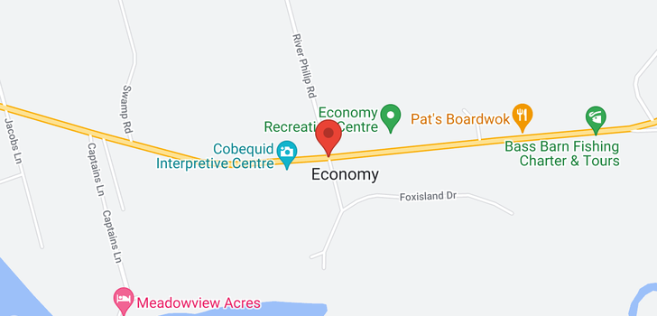 map of Soley Cove Road